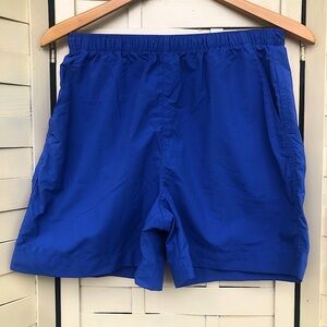 GapFit All-Purpose Recycled Rec Blue Nylon Shorts